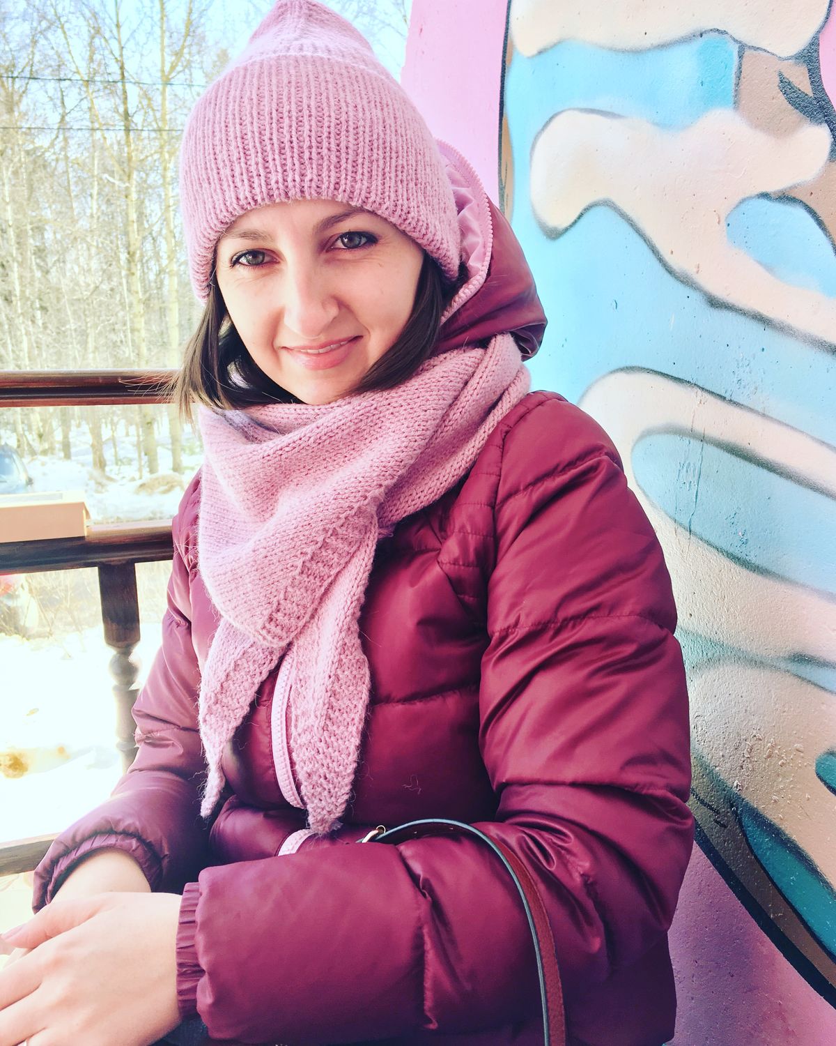 С удовольствием вяжу и для себя 
