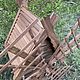 Деревянная мельница для сада. Фигуры садовые. Brand_wood. Ярмарка Мастеров.  Фото №4