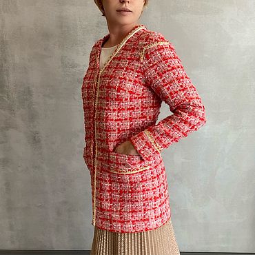 Жакет из твида.. ATELIER Ekaterina BUTAKOVA. Одежда женская ручной работы - Ярмарка Мастеров Одежда женская ручной работы. Ярмарка Мастеров - ручная работа Жакет из твида.. Handmade.
