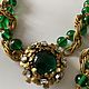 Заказать Винтаж: Miriam Haskell колье и браслет ( латунь, стекло,) 1960 г. JEWELRY VINTAGE (jjewelryvintage). Ярмарка Мастеров. . Комплекты украшений винтажные Фото №3