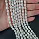 Заказать Жемчуг рис 5,5*7,5 мм нить п1457. Niakrise beads. Ярмарка Мастеров. . Бусины Фото №3