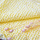 Полотенце льняное большое умягченное "Зефир" лимонно-желтый. Полотенца. ЛЁН И ГОБЕЛЕН. Ярмарка Мастеров.  Фото №4