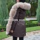 Парка с мехом финского песца!. Парки. YANA KRAFT BRAND. Ярмарка Мастеров.  Фото №4