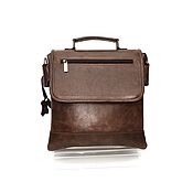 Сумки и аксессуары handmade. Livemaster - original item Men`s bag: Men`s Brown Leather Bag Franco Mod. C95m-622. Handmade.