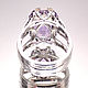 Кольцо с камнями Аметрин октагон 7.89 ct., Цитрин и Аметист. Кольца. Зов Камня - магазин украшений. Ярмарка Мастеров.  Фото №4