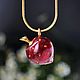 Red strawberry pendant, Pendants, Moscow,  Фото №1