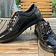 Order Sports shoes, made of genuine crocodile leather, in black. SHOES&BAGS. Livemaster. . Shoes Фото №3