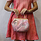 The bag felt 'Soft'. Clasp Bag. silk wool. Online shopping on My Livemaster.  Фото №2