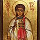 Рукописная икона Святой Стефан, скит Св. Анны, Афон, Греция, Иконы, Москва,  Фото №1