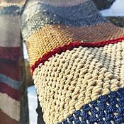 Аксессуары handmade. Livemaster - original item Woven, warm and cozy handmade scarf, Unisex.. Handmade.