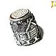 Thimble 'There's a stupa with Baba Yaga' thimble. Souvenirs3. Design jewelry. Online shopping on My Livemaster.  Фото №2