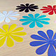 Flowers (stencil) one color, 12 pack, Interior elements, St. Petersburg,  Фото №1