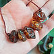 Amber. Necklace 'Wild but cute' amber. Necklace. Frollena II. Natural Baltic amber. My Livemaster. Фото №4