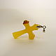 Cross made of natural amber R-451. Cross. Amber shop (vazeikin). Online shopping on My Livemaster.  Фото №2