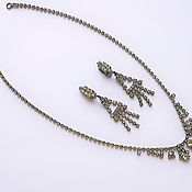 Vintage necklaces: Aurora Borealis beads/Aurora Borealis