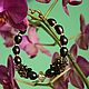 Naomi - bracelet and earrings black pearl large Baroque rauchtopaz. Bead bracelet. Roxana flowers. Online shopping on My Livemaster.  Фото №2