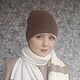 Заказать Шапка вязаная Молочный шоколад. Оксана Акимова Вязание на заказ. Ярмарка Мастеров. . Шапки Фото №3