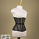 Прозрачный бельевой корсет. Корсеты. Shi Corset (Анна). Интернет-магазин Ярмарка Мастеров.  Фото №2