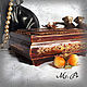 Шкатулка "Dark shebby". Box. Handmade with Love. My Livemaster. Фото №5