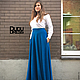 Заказать Тёплая юбка в пол. Dudu-dress. Ярмарка Мастеров. . Юбки Фото №3