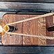 Заказать Настольная лампа лофт «Рогатка» из металла с лампой Эдисона. Love & Woodwork / Марина и Роман Петровы. Ярмарка Мастеров. . Настольные лампы Фото №3