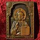 Резная Икона из дерева - Господь Вседержитель. Иконы. Ополье. Ярмарка Мастеров.  Фото №4