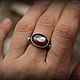 "Шиповниковый леденец" серебряное кольцо с лепидолитом. Кольца. Сны леса. Ярмарка Мастеров.  Фото №4