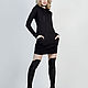 Long hoodie dress with hood. Dresses. Lollypie - Modiste Cat. Online shopping on My Livemaster.  Фото №2