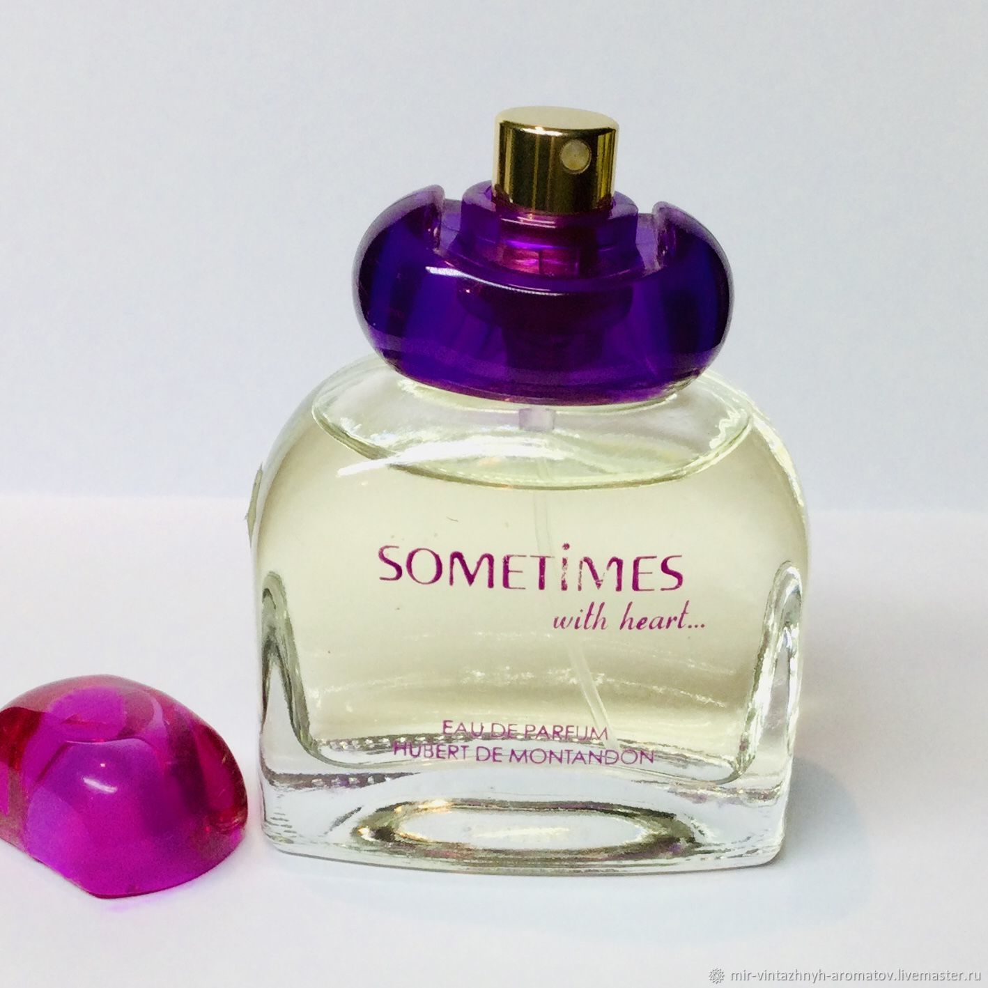 Винтаж: Sometimes with heart Hubert De Montandon, дневные духи, 50 мл ...