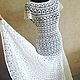 White long dress crochet " Catherine", Dresses, Permian,  Фото №1