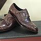 Монки дабд из крокодиловой кожи. Обувь. Обувь ручной работы Kazmann shoes. Ярмарка Мастеров.  Фото №4