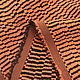 ВИСКОЗА ЖАККАРД ТЕРРАКОТОВЫЕ ПОЛОСЫ, арт.BE1508092. Ткани. Италия Ткани. Ярмарка Мастеров.  Фото №5