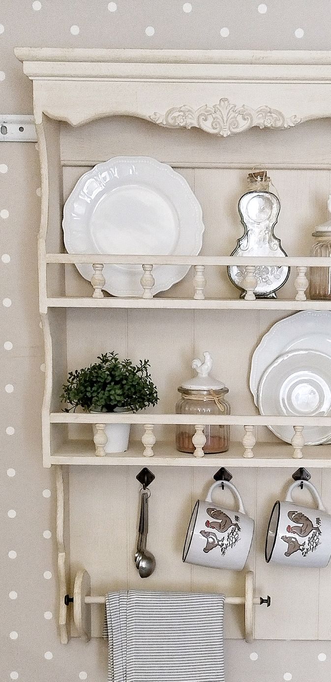 Полка для кухни специй банок тарелок посуды в стиле Прованс в интернет ...
