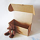 Крафт коробки, 28х13х12 см, коробка для куклы, высокая, подарочный. Коробки. __ TS Pack __  (упаковка, коробки). Ярмарка Мастеров.  Фото №4