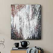 Картины и панно handmade. Livemaster - original item Painting on canvas abstract in brown tones in the office. Handmade.