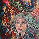 Painting abstract canvas oil 60/40 'ANGEL', Pictures, Murmansk,  Фото №1