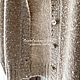 Заказать Кардиган твид шёлк натуральный 100% тусса Tussah Silk Италия твидовый. Annacashmeresilk. Ярмарка Мастеров. . Кардиганы Фото №3