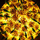 Ночник (Светильник) с цветами "Одуванчики". Ночники. Мастерская «Цветущий сад». Ярмарка Мастеров.  Фото №5