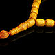 Rosary from NAT. amber 33 barrel beads, antique honey 40cm(10h12mm). Rosary bracelet. Амбер Бутик янтарь украшения. Online shopping on My Livemaster.  Фото №2