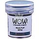 В наличии! WP02 Пудра для эмбоссинга Black Puff (R/O) от WOW!, Эмбоссинг, Зеленоград,  Фото №1