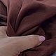 Заказать Лен стрейч «Шоколад». Магазин тканей 'Золотой отрез'. Ярмарка Мастеров. . Ткани Фото №3