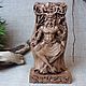 Kernunn, Wooden statuette, Celtic god made of wood, Figurines, Moscow,  Фото №1