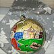 Сказка о рыбаке и золотой рыбке. Елочные игрушки. Stainedglassday (STAINEDGLASSDAY). Ярмарка Мастеров.  Фото №6