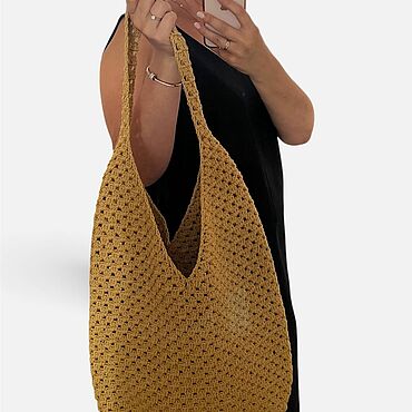 Сумки ручной работы. Ярмарка Мастеров - ручная работа Сумка вязаная. Handmade.