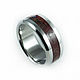 Titanium Ring with Red Jasper. Rings. asgdesign. Online shopping on My Livemaster.  Фото №2