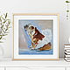 Painting bulldog ballerina funny painting with dog oil. Pictures. Yulia Berseneva ColoredCatsArt. My Livemaster. Фото №4