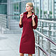 Dress Polo knit red, Dresses, Vladivostok,  Фото №1