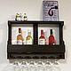 Wall shelf for wine and glasses ' classic', Shelves, Moscow,  Фото №1