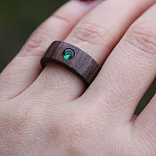 Украшения handmade. Livemaster - original item Copy of Wooden ring. Handmade.
