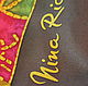 Винтаж: Платок Nina Ricci, Франция Оригинал 100% шелк, Бабочки винтажные, Киев,  Фото №1